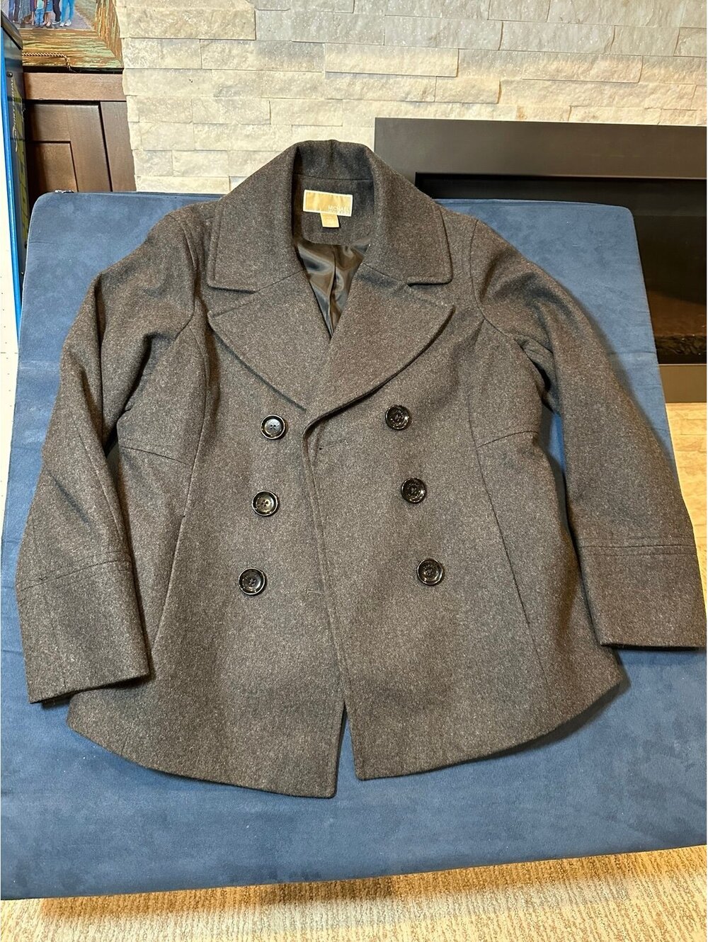 Michael Michael Kors Women’s Peacoat – Charcoal Gray – Size XL